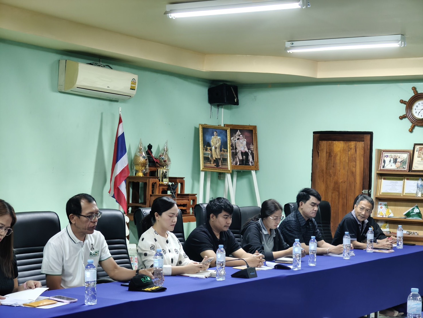 title - ส.ป.ก.ประจวบคีรีขันธ์ วันที่ 19 พฤษภาคม 2569 เข้าร่วมประชุมเชื่อมโยงการดำเนินงานคณะกรรมการเครือข่าย ศพก. และแปลงใหญ่ ระดับอำเภอ ครั้งที่ 2/2569 
